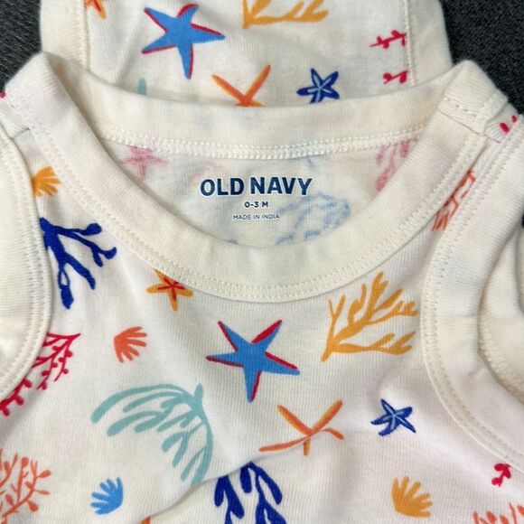 Old Navy 3-Pack Baby Boys Short/Sleeves Bodysuits 0-3 M - Picture 4 of 5